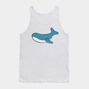 Whale illustration vector object Tank Top